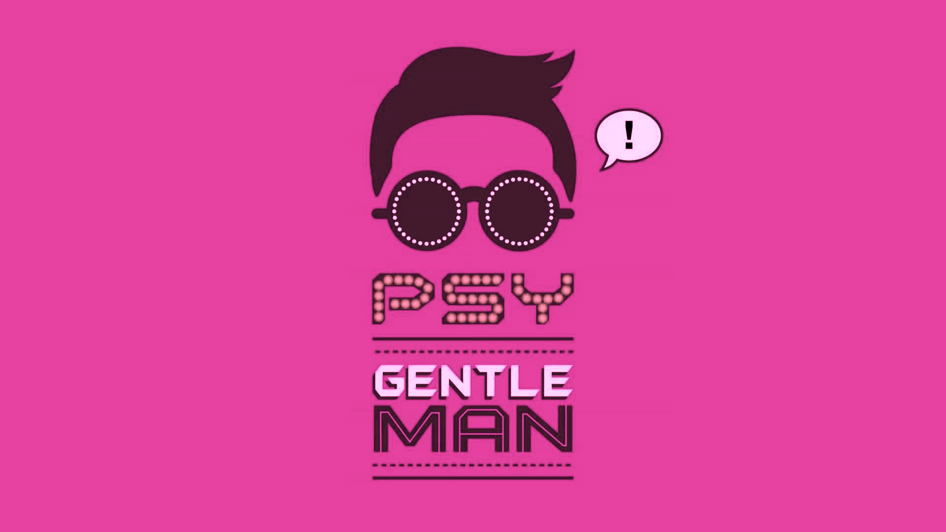 Psy Gentleman Celebrities Wallpaper Logo