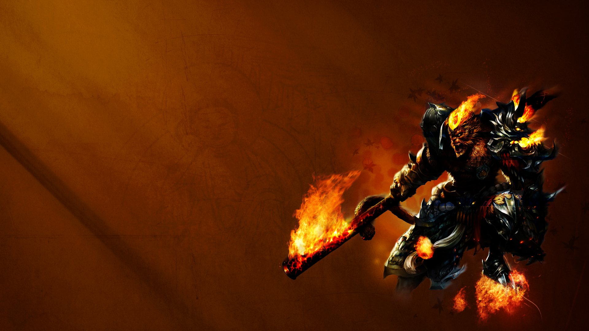 League Of Legends Wukong Wallpaper By Pingualex