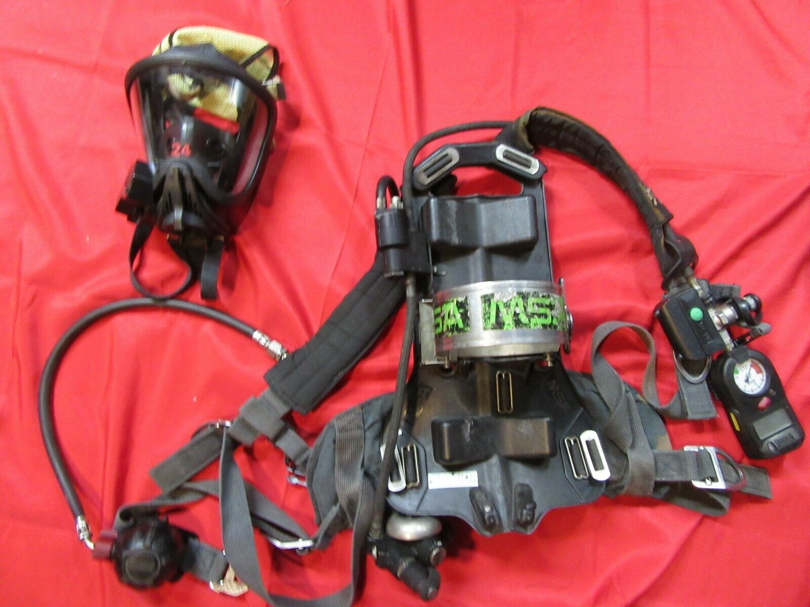 Msa Psi Mmr Scba Air Pak Firefighter Pack Reconditioned For