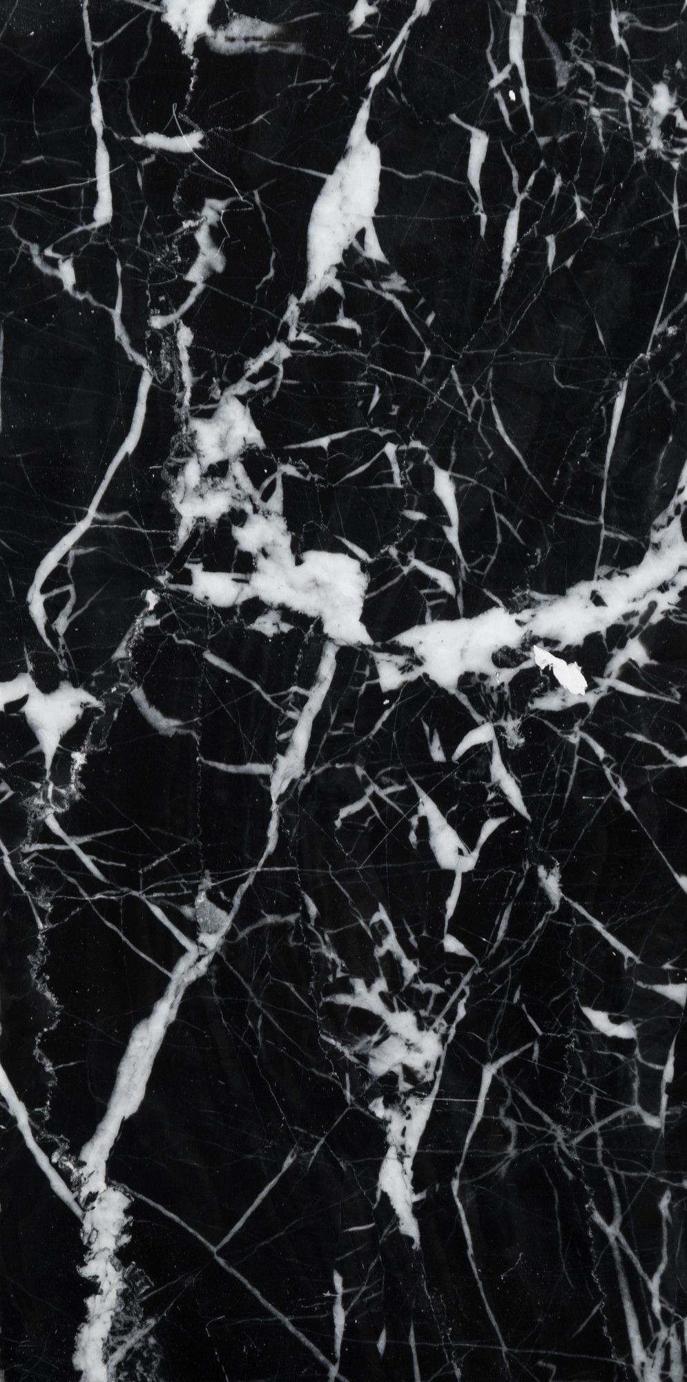 X Marble Field Tile In Black Cases iPhone