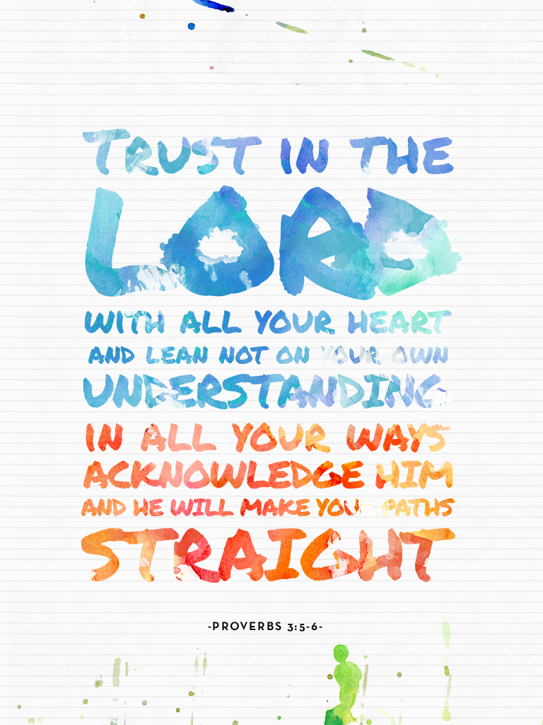 Proverbs 3 5 6 Wallpaper - WallpaperSafari