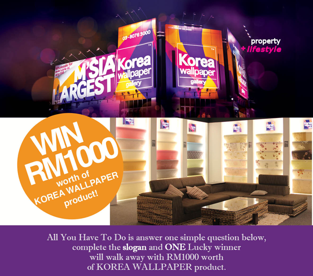 Property Lifestyle Win Korea Wallpaper Contest Malaysia Online And