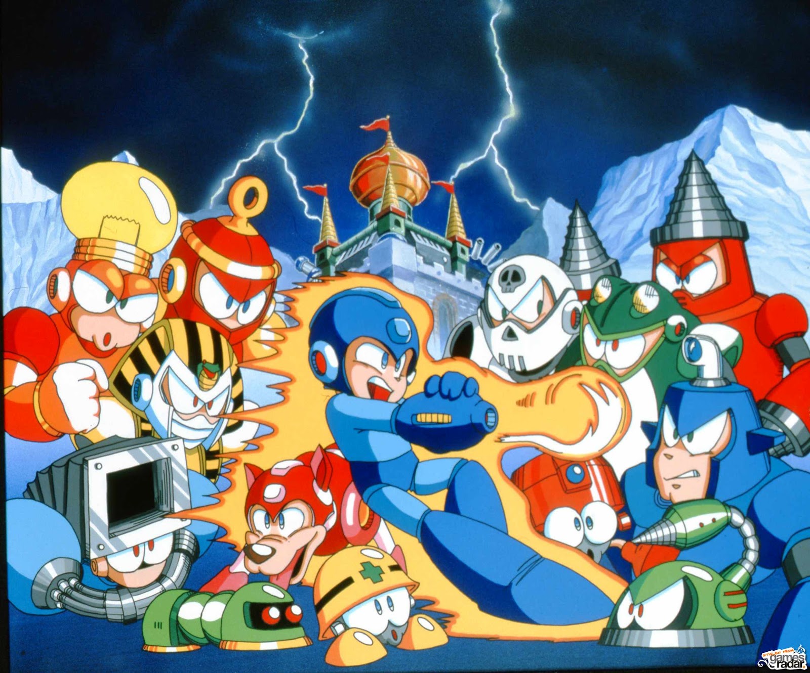 V154 Mega Man Nes Ring Stage Plete Works