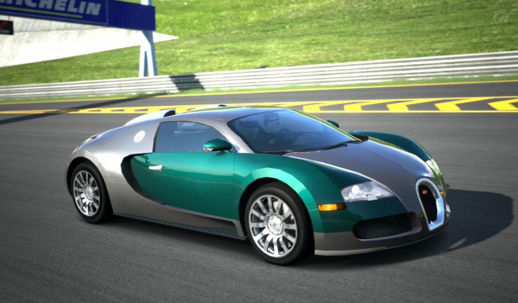 Bugatti Veyron Green Wallpaper