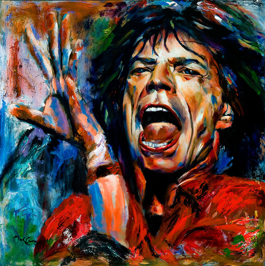 Mick Jagger By Mcourage