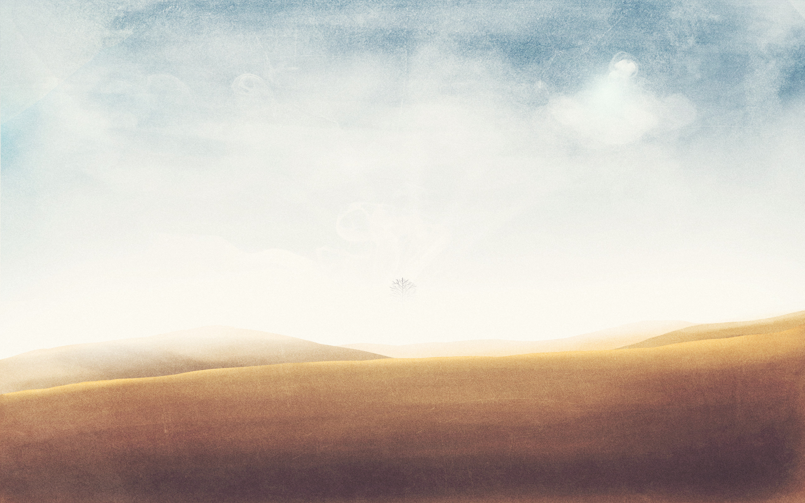 Minimalist Dunes Puter Wallpaper Desktop Background