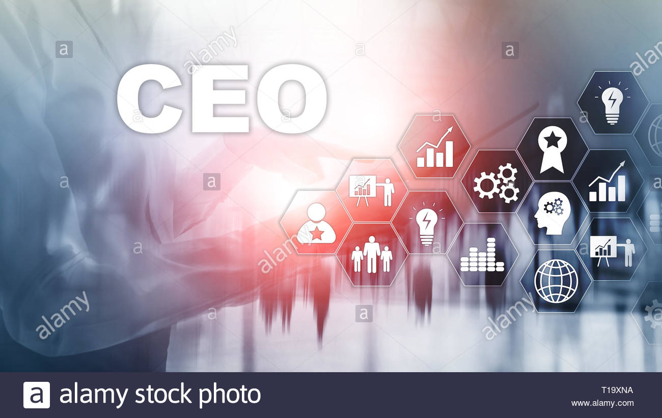 Ceo Business Concept Chief Executive Officer Financial