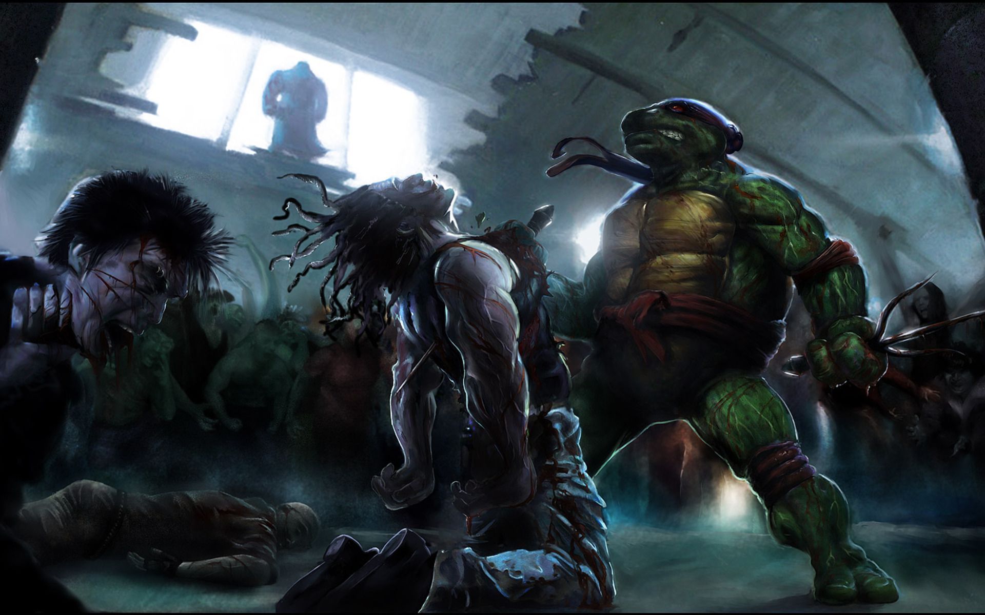 Raphael Teenage Mutant Ninja Turtles Wallpaper HD Background