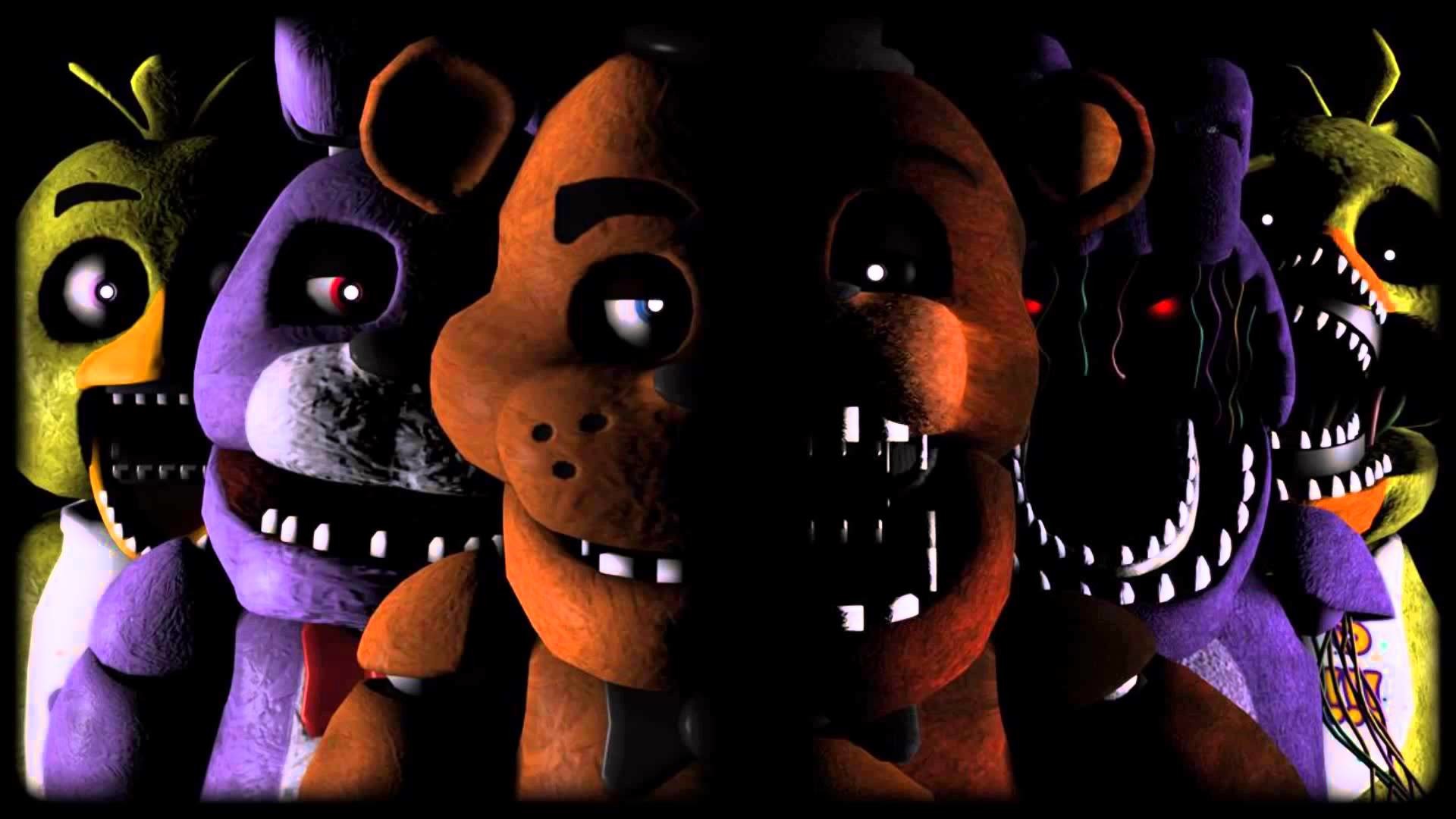 Five Nights at Freddy's group wallpaper