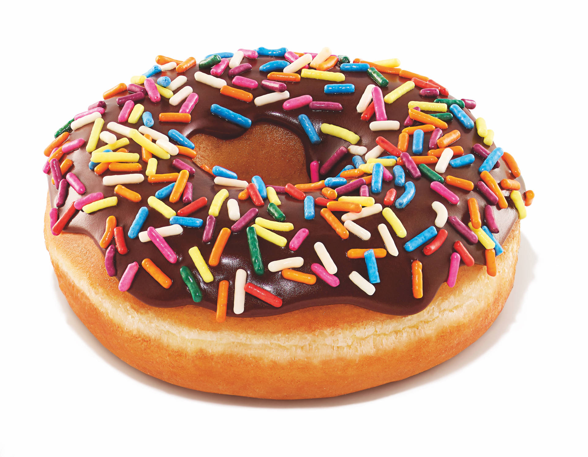 Original Choco Sprinkles Donut Q4wvtvx9g9w716qj Wallpaper