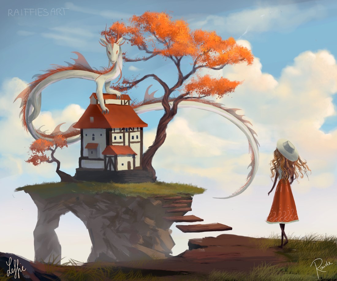 Raide And Leffie The Visitor Background Raidesart Characters