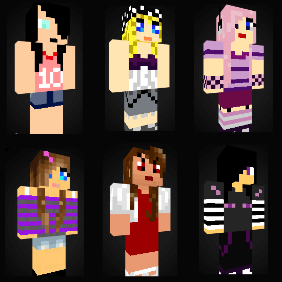 Minecraft Skins For Girls With Headphones Awesome Girl