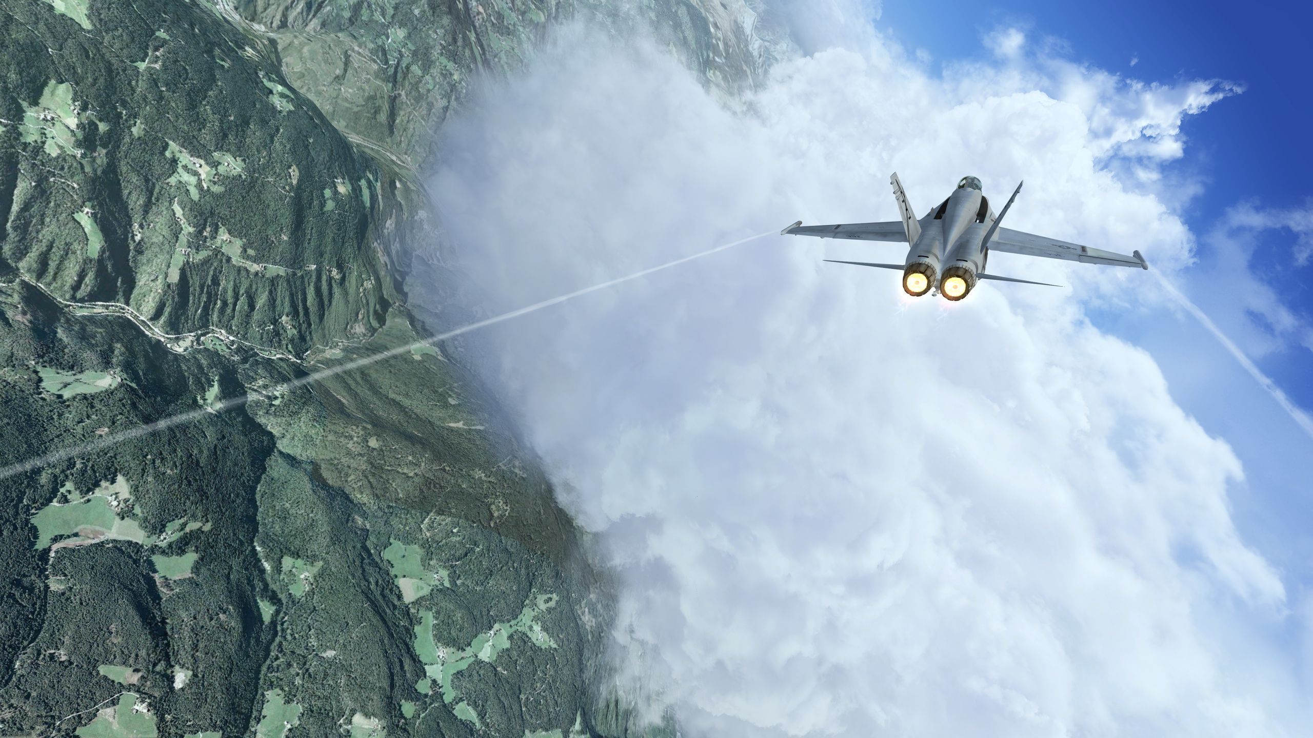 Flight Simulator HD Wallpaper Microsoft