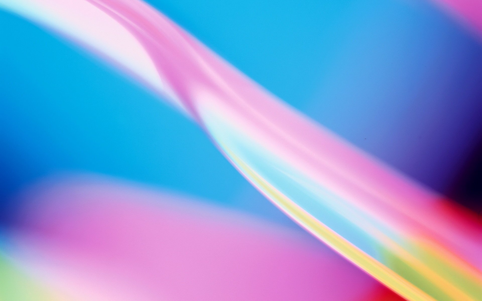 Abstract Color Ribbon Widescreen HD Wallpaper