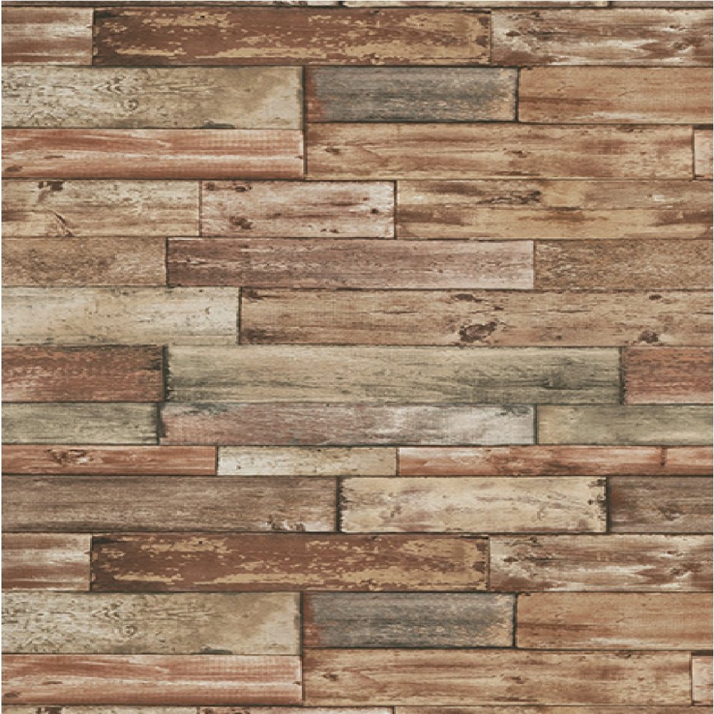 Faux Wood Wallpaper Plank Scrapwood