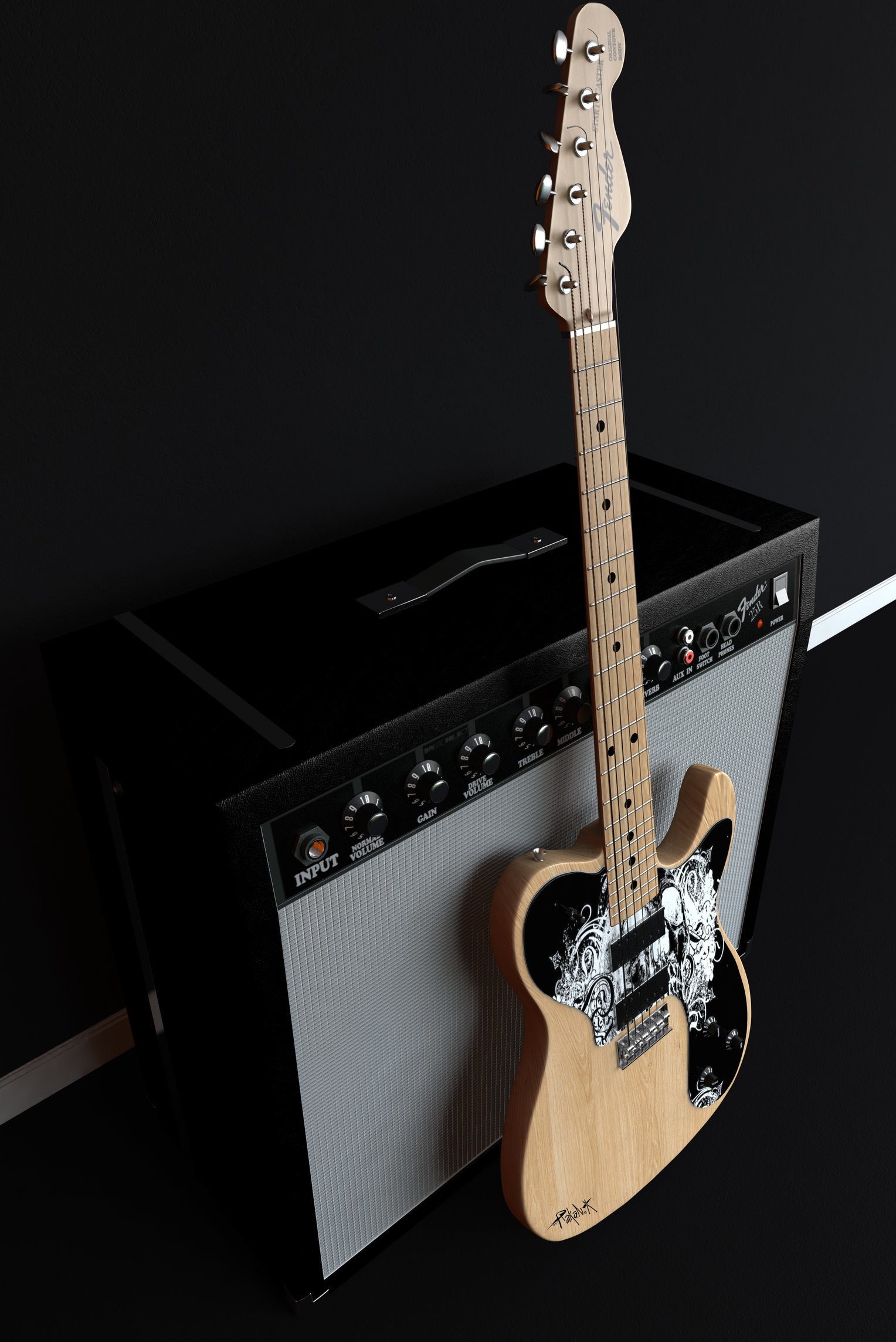Guitar Amp iPhone Wallpaper Awesome HD