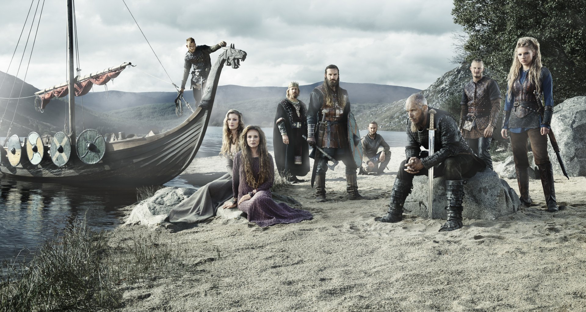 4k Ultra HD Vikings Wallpaper