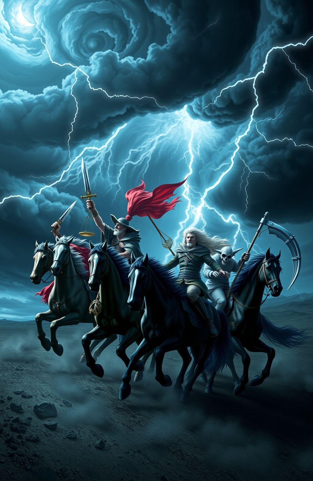 Four Horsemen Of The Apocalypse Wallpaper