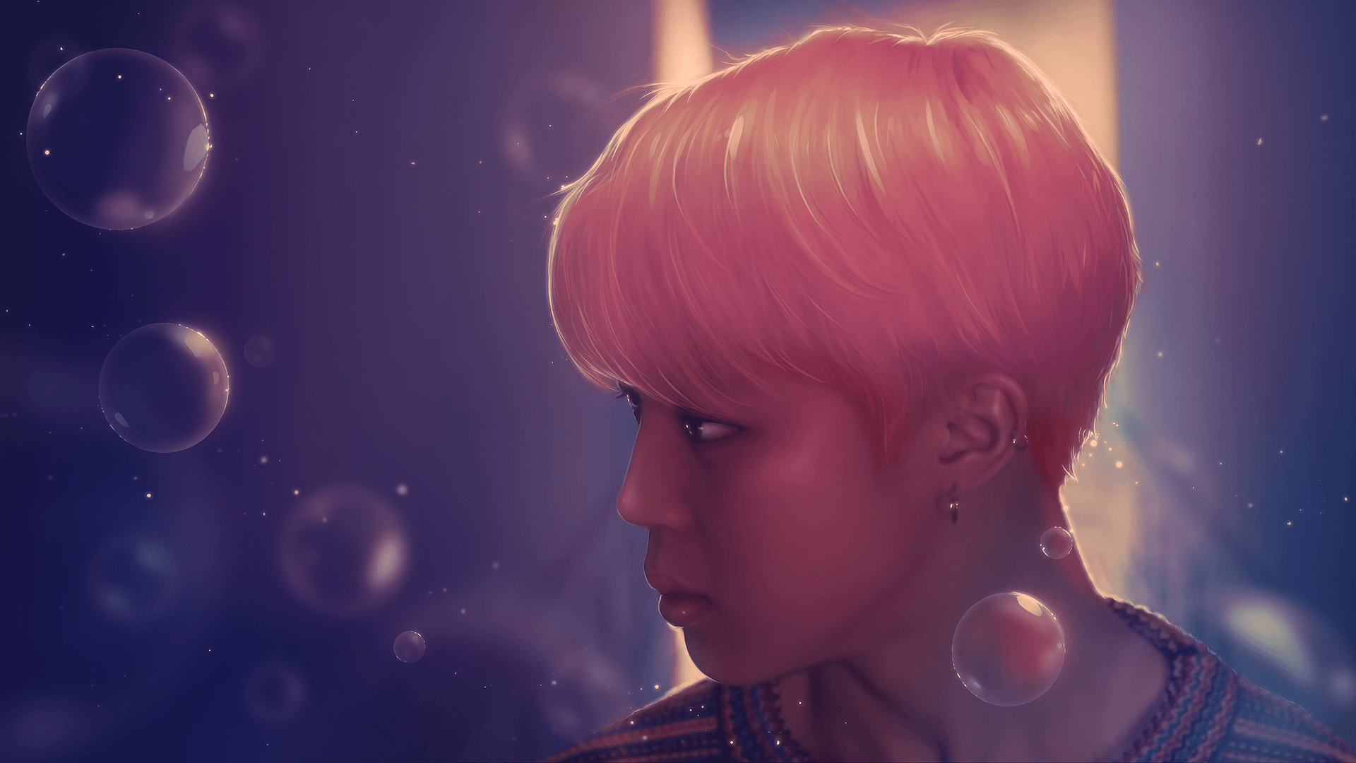Bts Anime Computer Wallpaper On