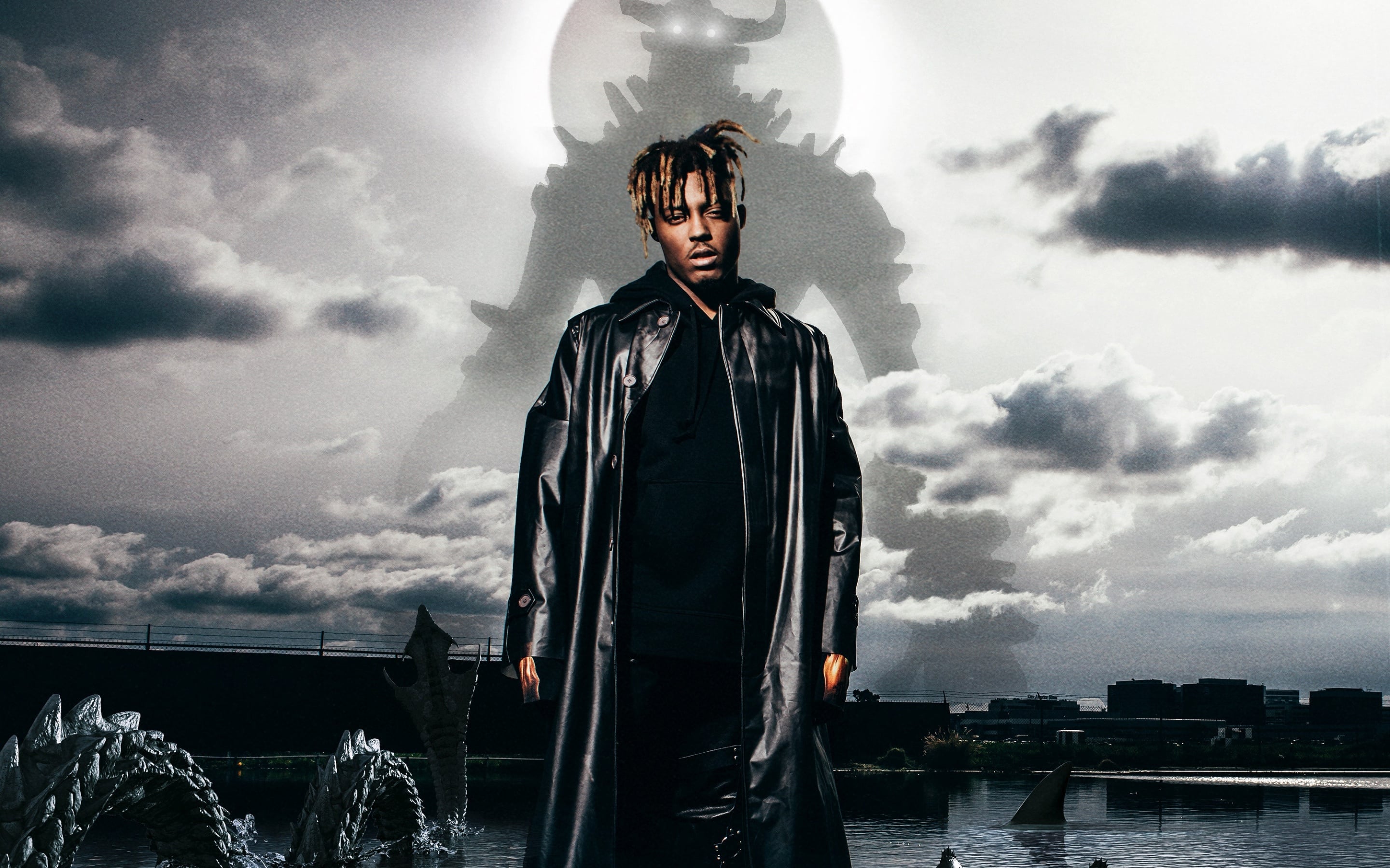 Juice Wrld Wallpaper 4k Fighting Demons American Rapper