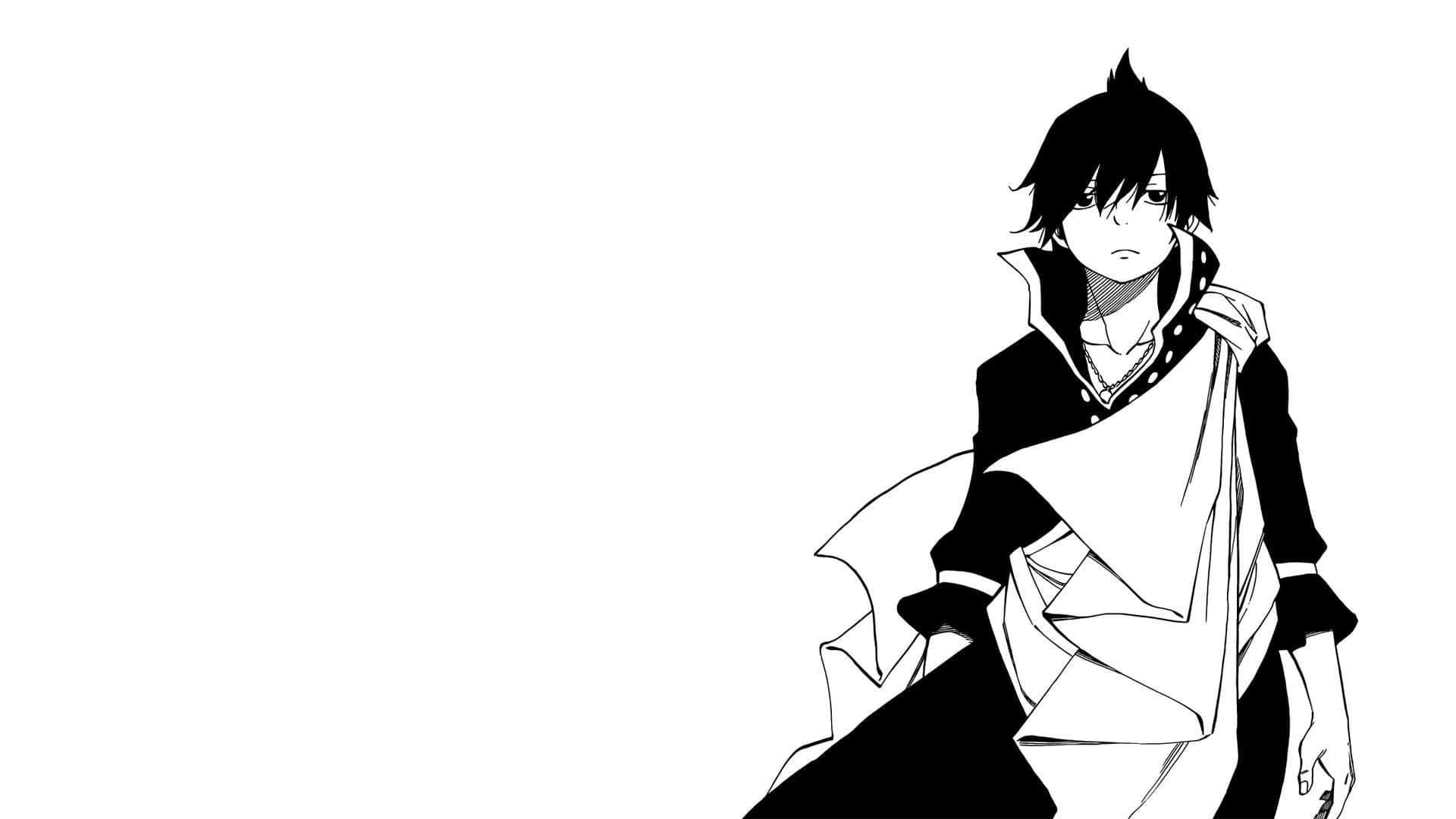 Anime White Wallpaper