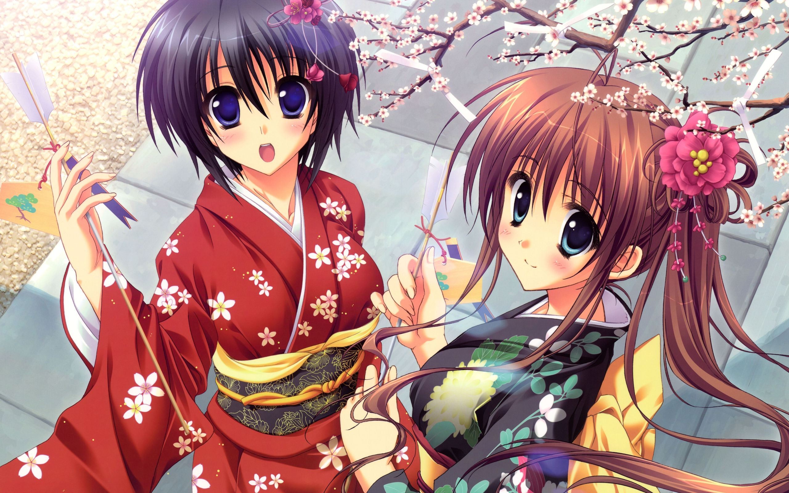 Kimono Anime Wallpaper Girls