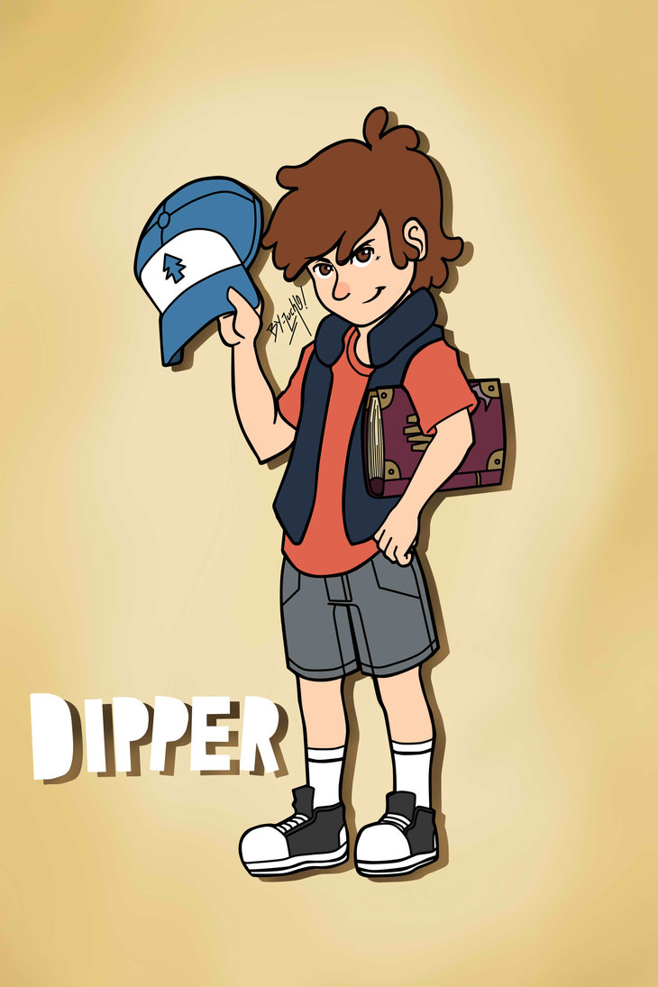 Dipper Pines By Lucianogiordano
