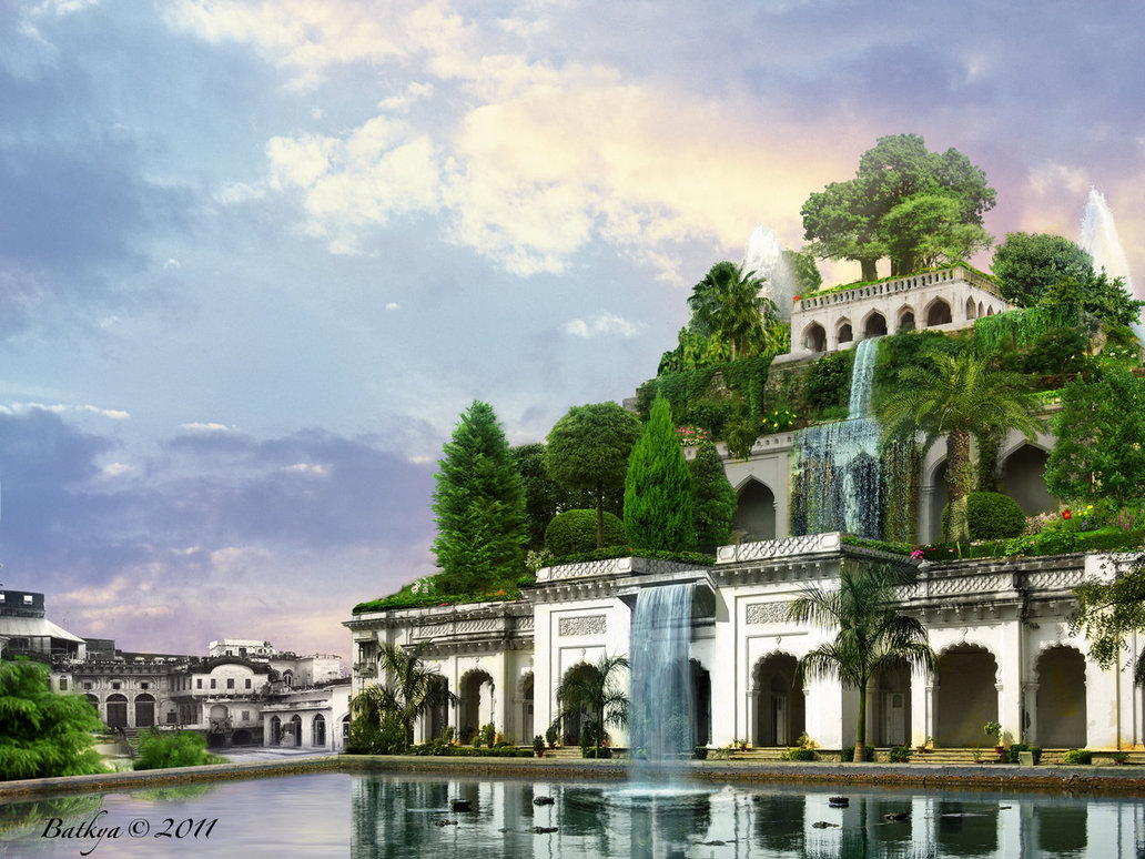 Hanging Gardens Of Babylon By Batkya