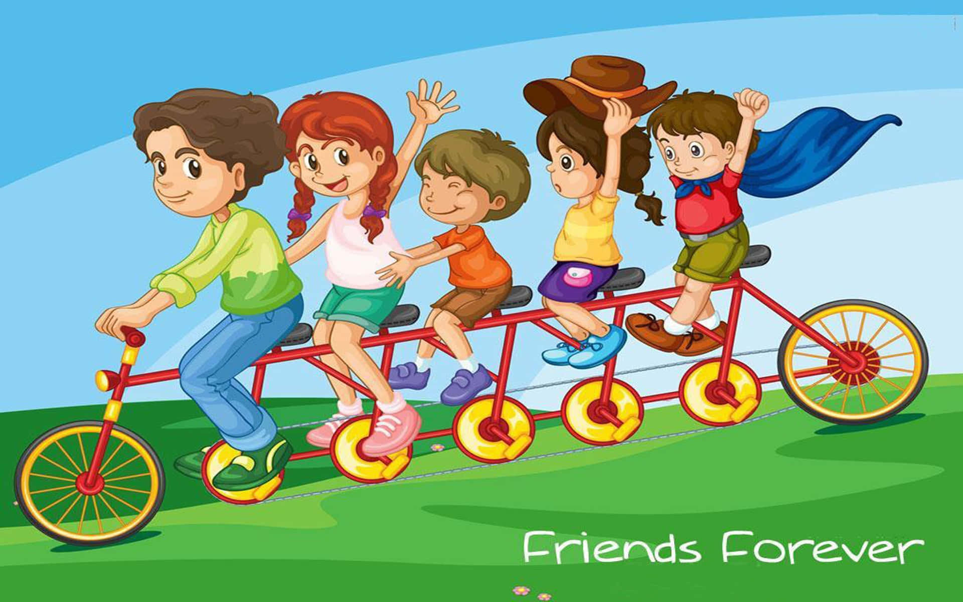 Group Of Friend Picture Wallpaper