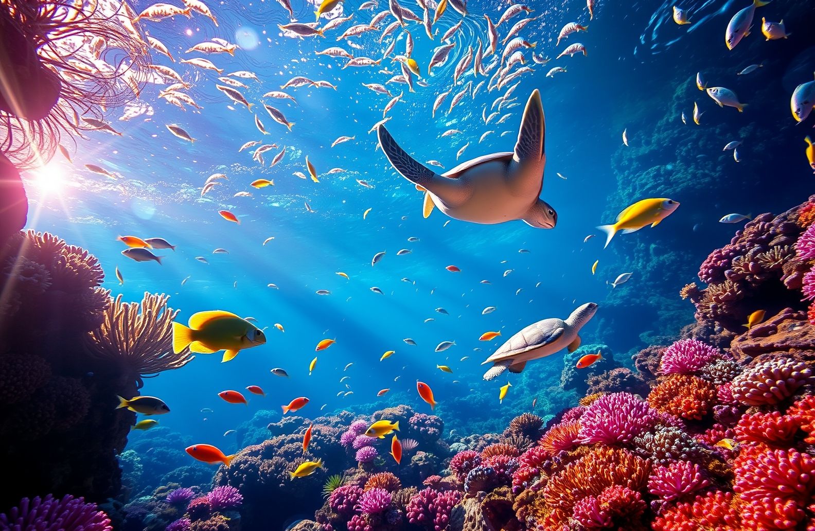Aquarium HD 1080p Wallpaper