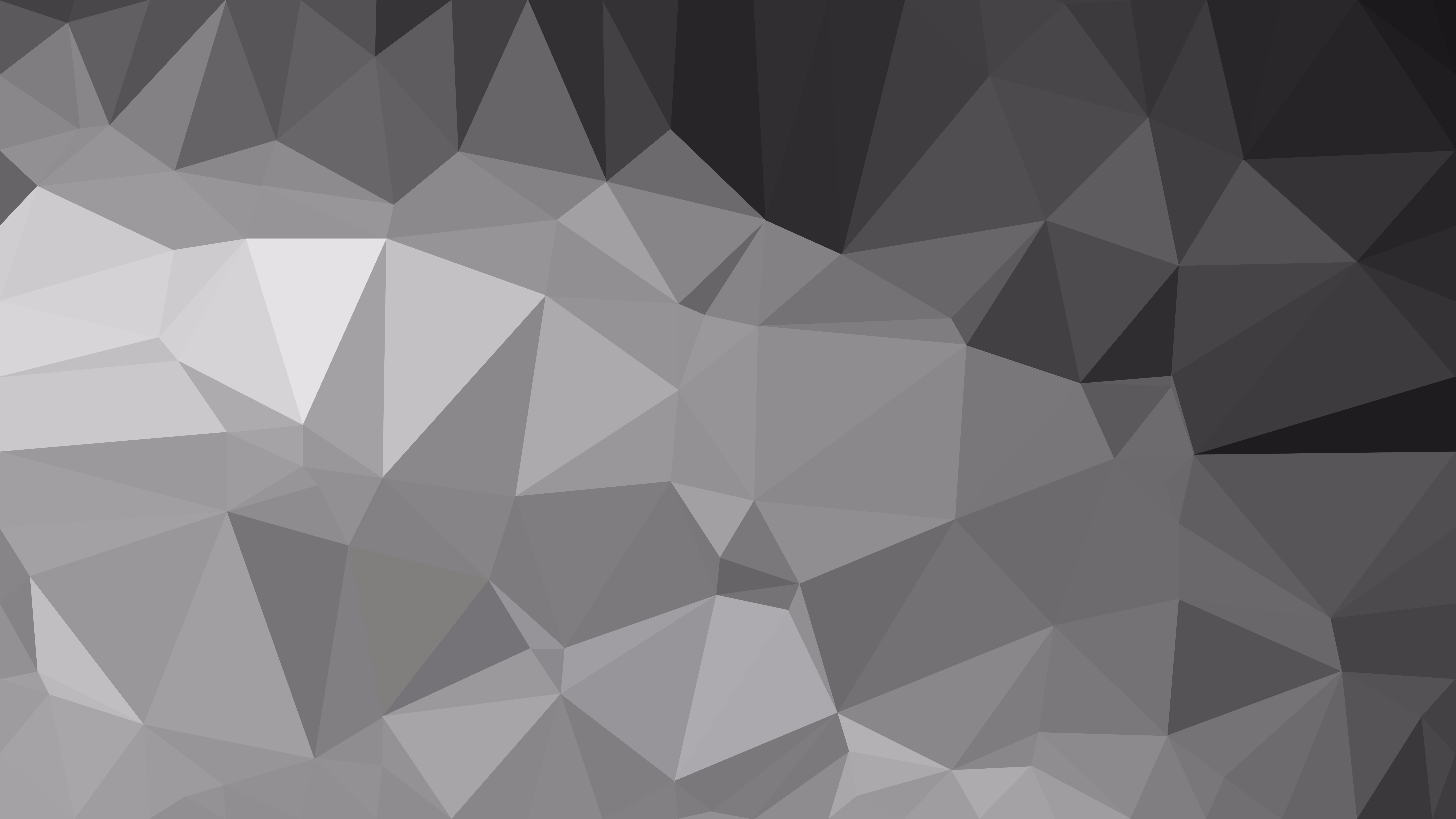 Abstract Dark Grey Polygonal Background Design