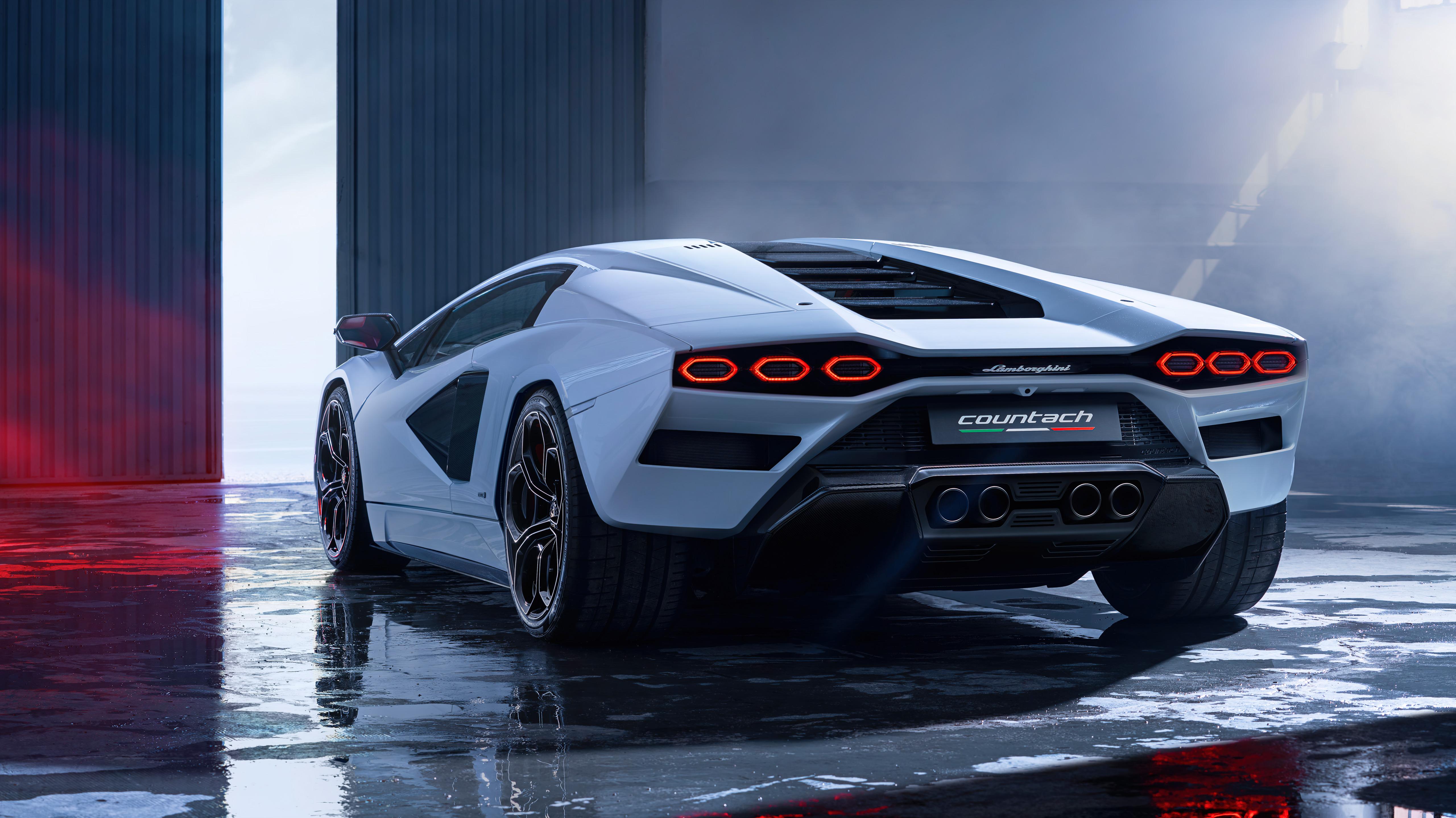 Lamborghini Countach Lpi 5k Wallpaper HD Car