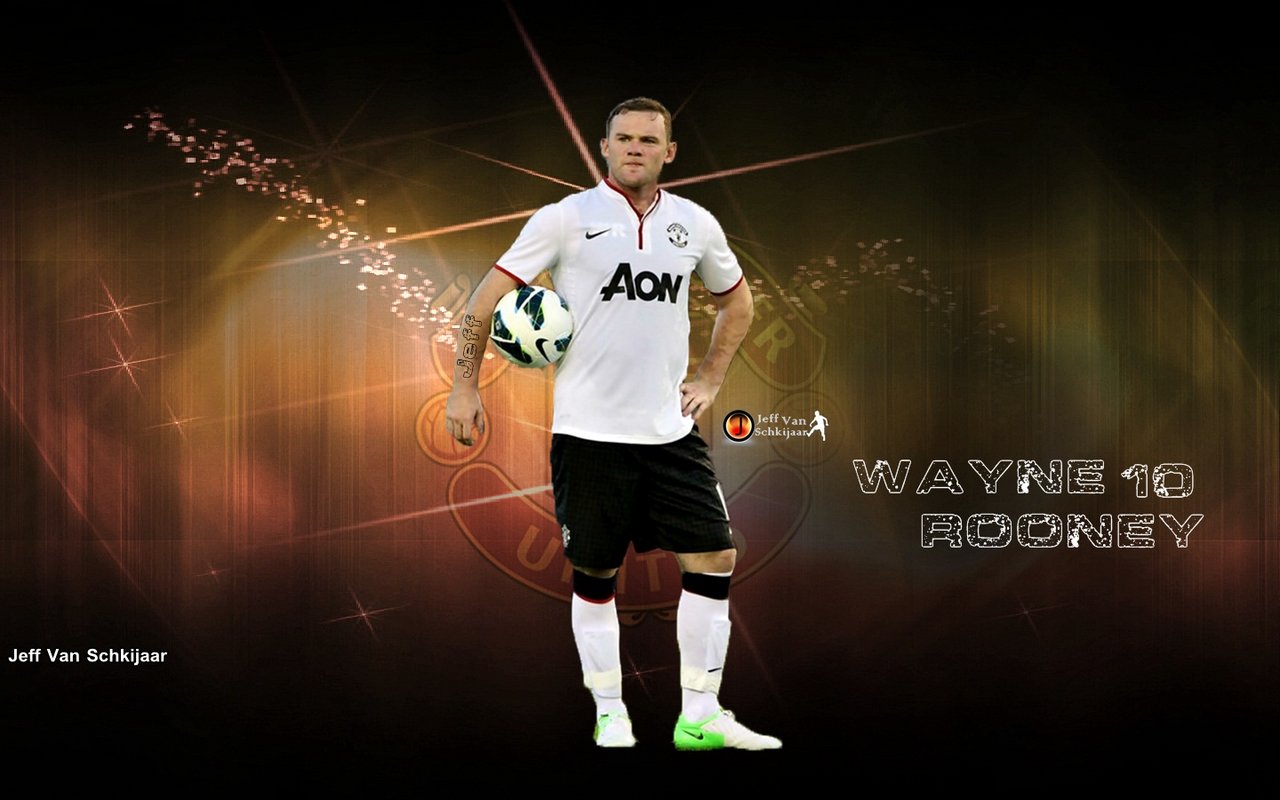 Messi Wallpaper Wayne Rooney Man United