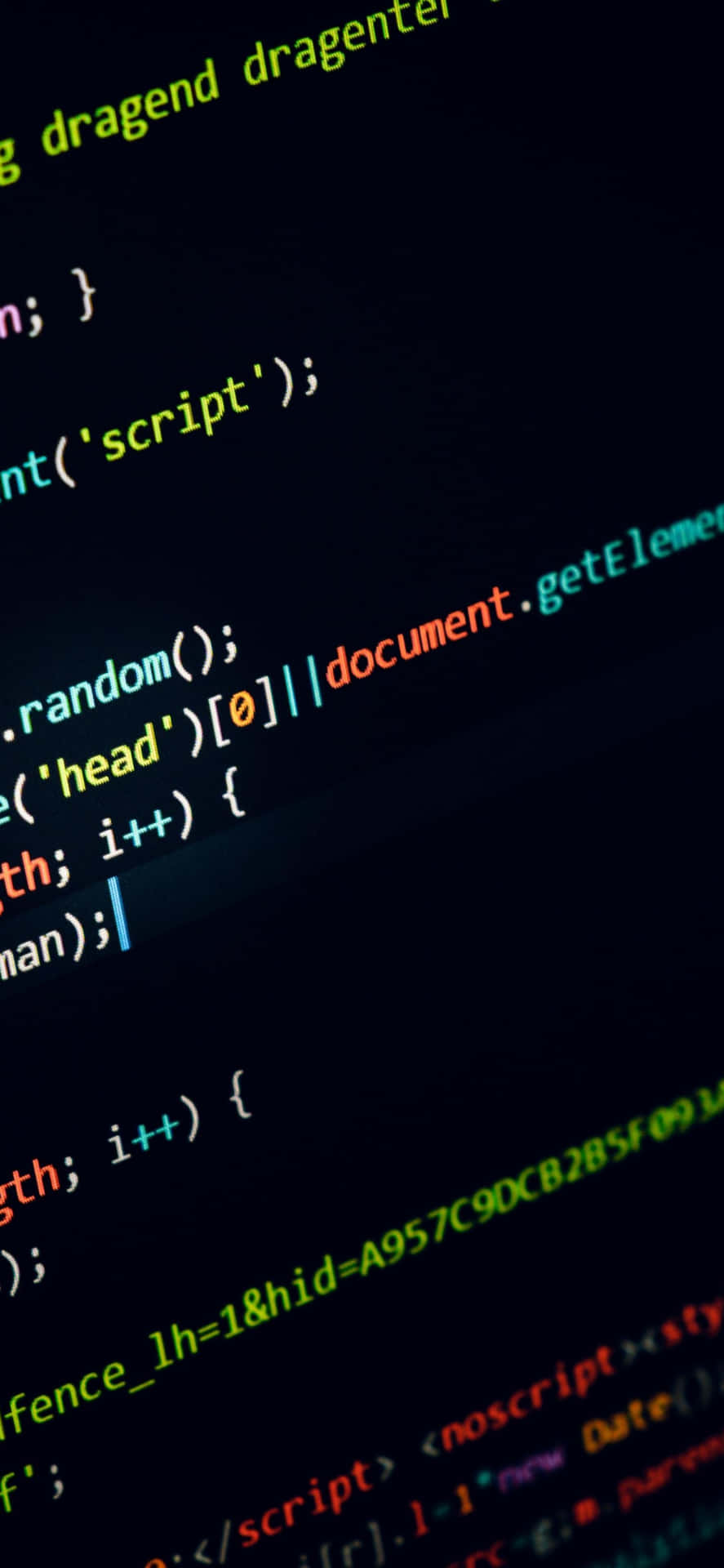 Coding iPhone Wallpaper