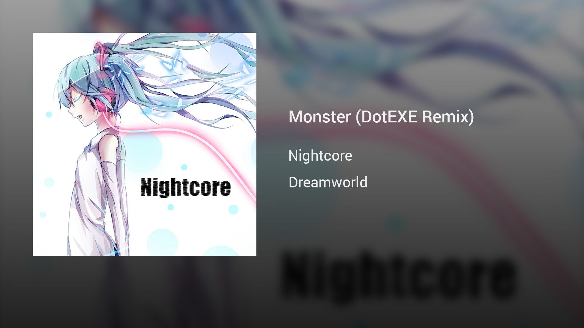 Nightcore Monster Dotexe Remix