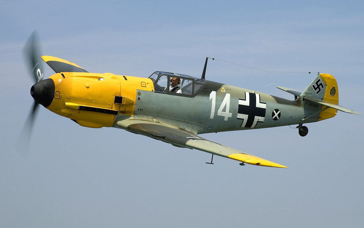 Airplanes Messerschmitt World War Ii Luftwaffe Warbird HD Wallpaper