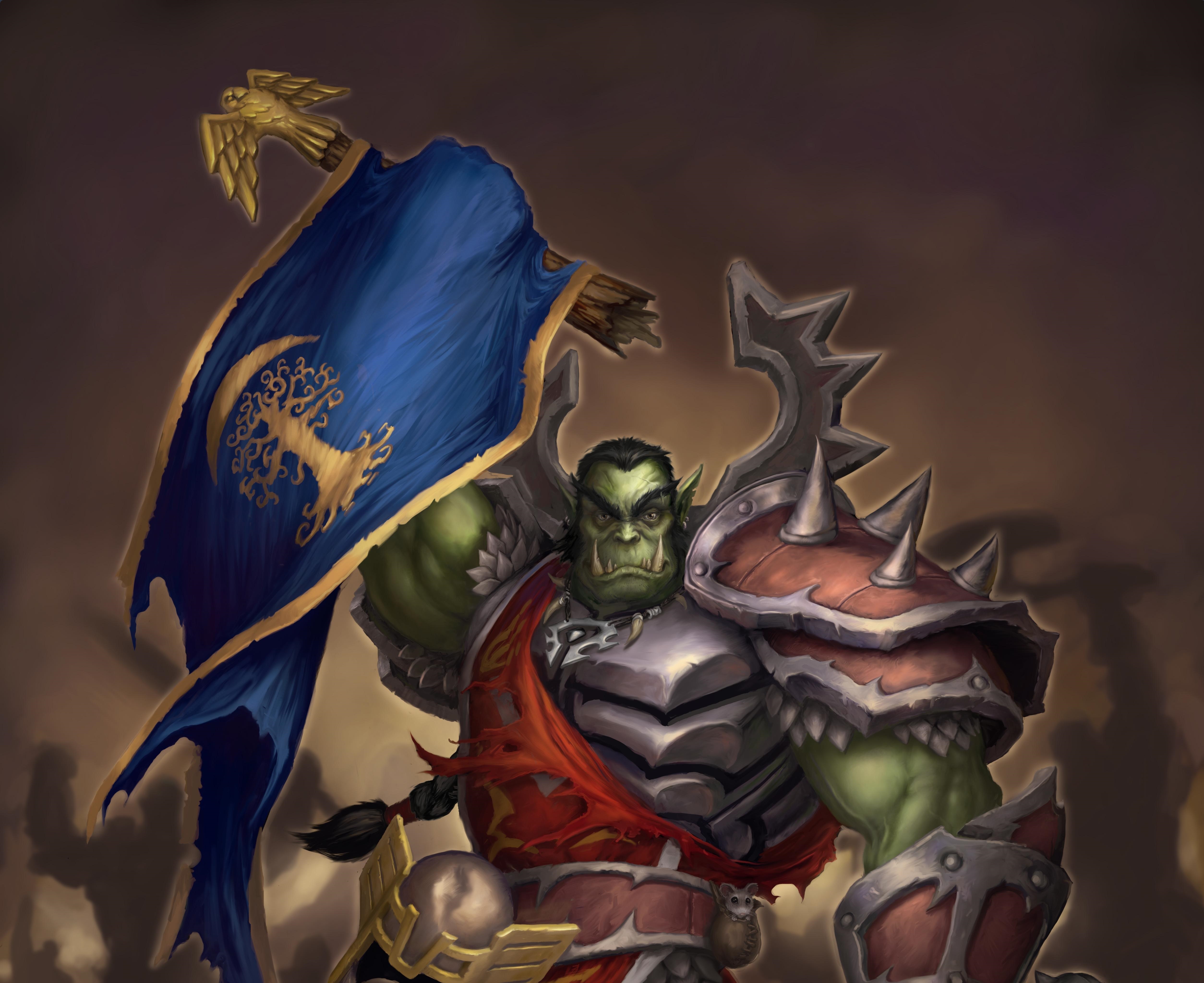 Horde Victory Glenn Rane World Of Warcraft Wow Ork Warrior