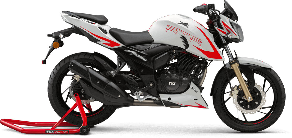 The all new TVS Apache RTR 200 4V Race Edition 20 Series with A 1187x562