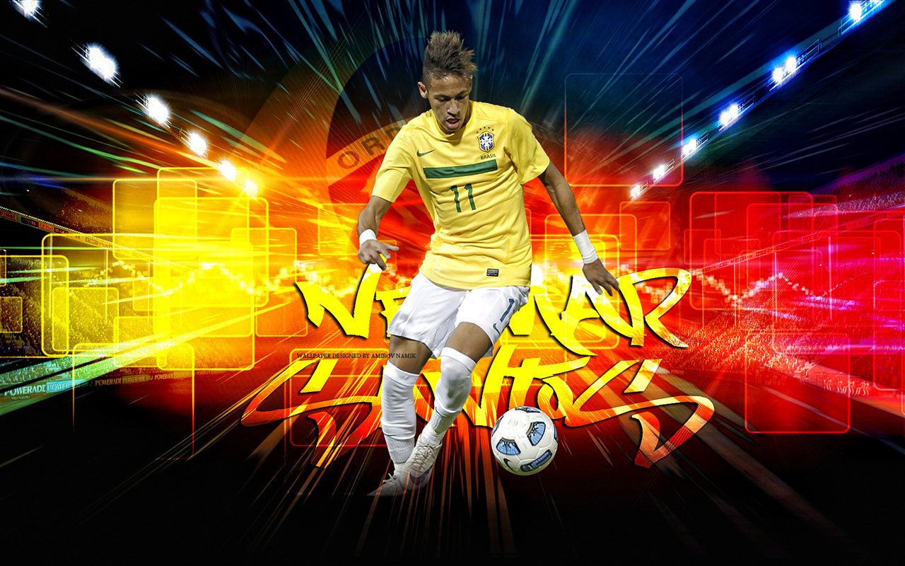 Photo Neymar Custom Wallpaper Wide Naviwall