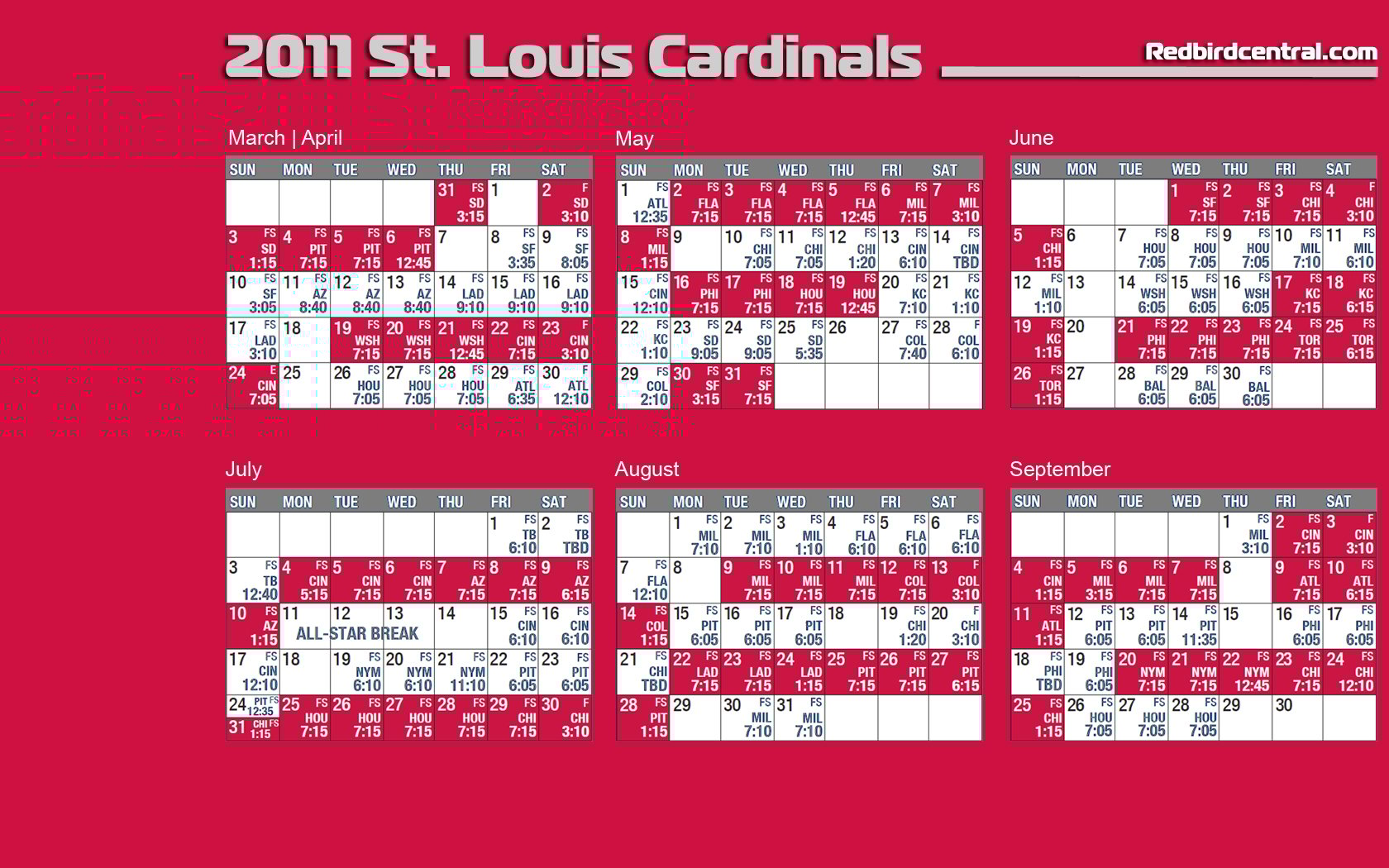 St Louis Cardinals 2025 Promotional Schedule Elvira Celestina