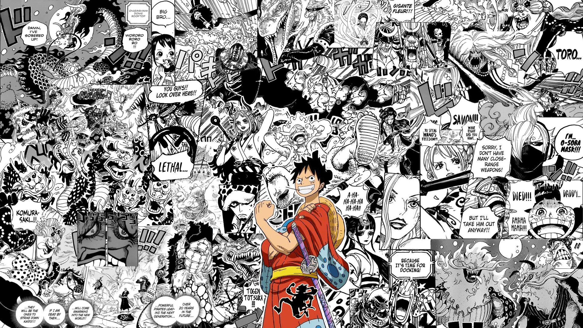 One Piece Wano Wallpaper