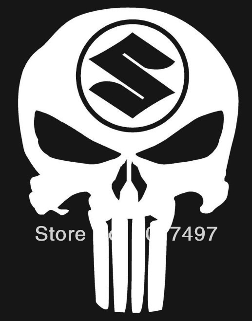 American Flag Punisher Skull Wallpaper Punisher Skull Vinyl Car