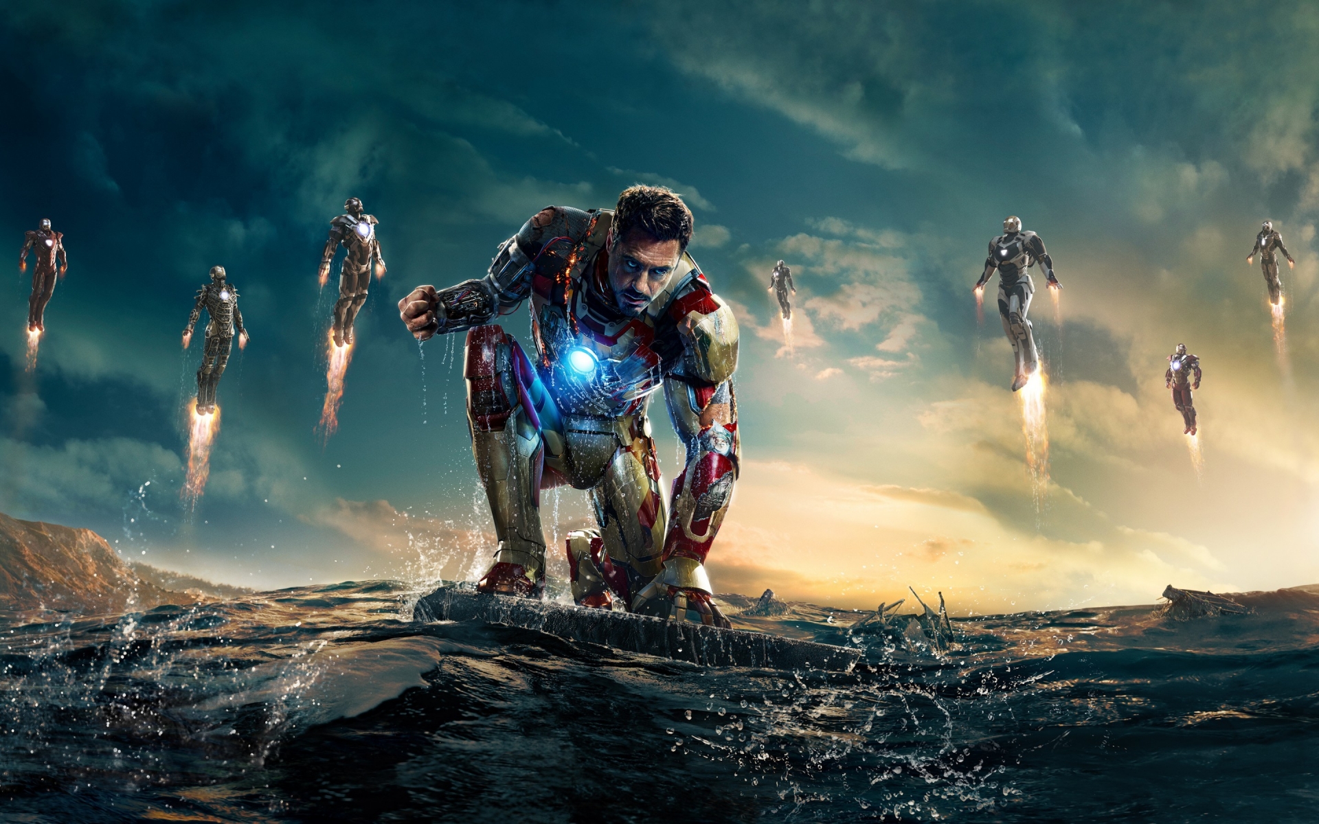 Wallpaper HD Iron Man Robert Downey Jr Expert