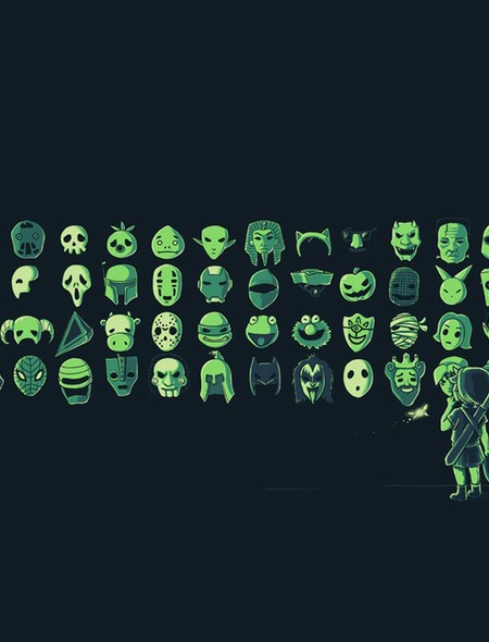 Legend Of Zelda Masks Wallpaper For Phones And Tablets