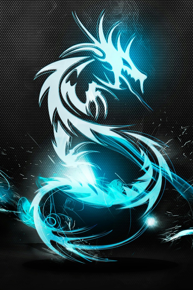 Abstract Dragon iPhone Wallpaper And 4s