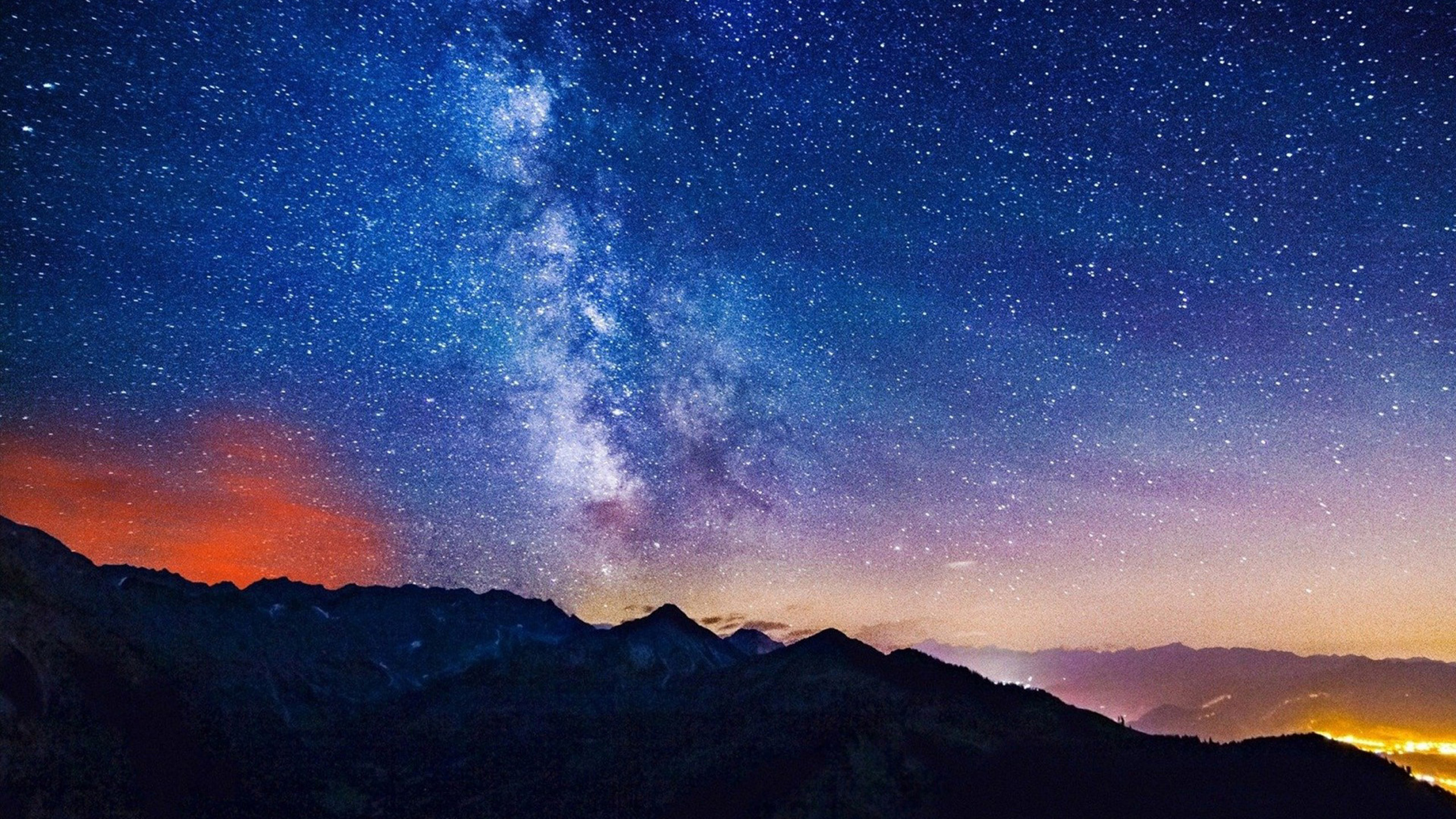  50 Starry Night Sky Desktop Wallpapers WallpaperSafari