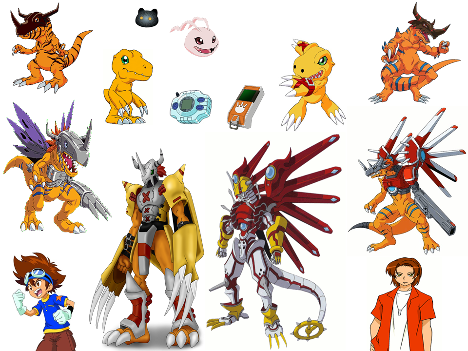 Agumon Digivolution Digimon Wallpaper