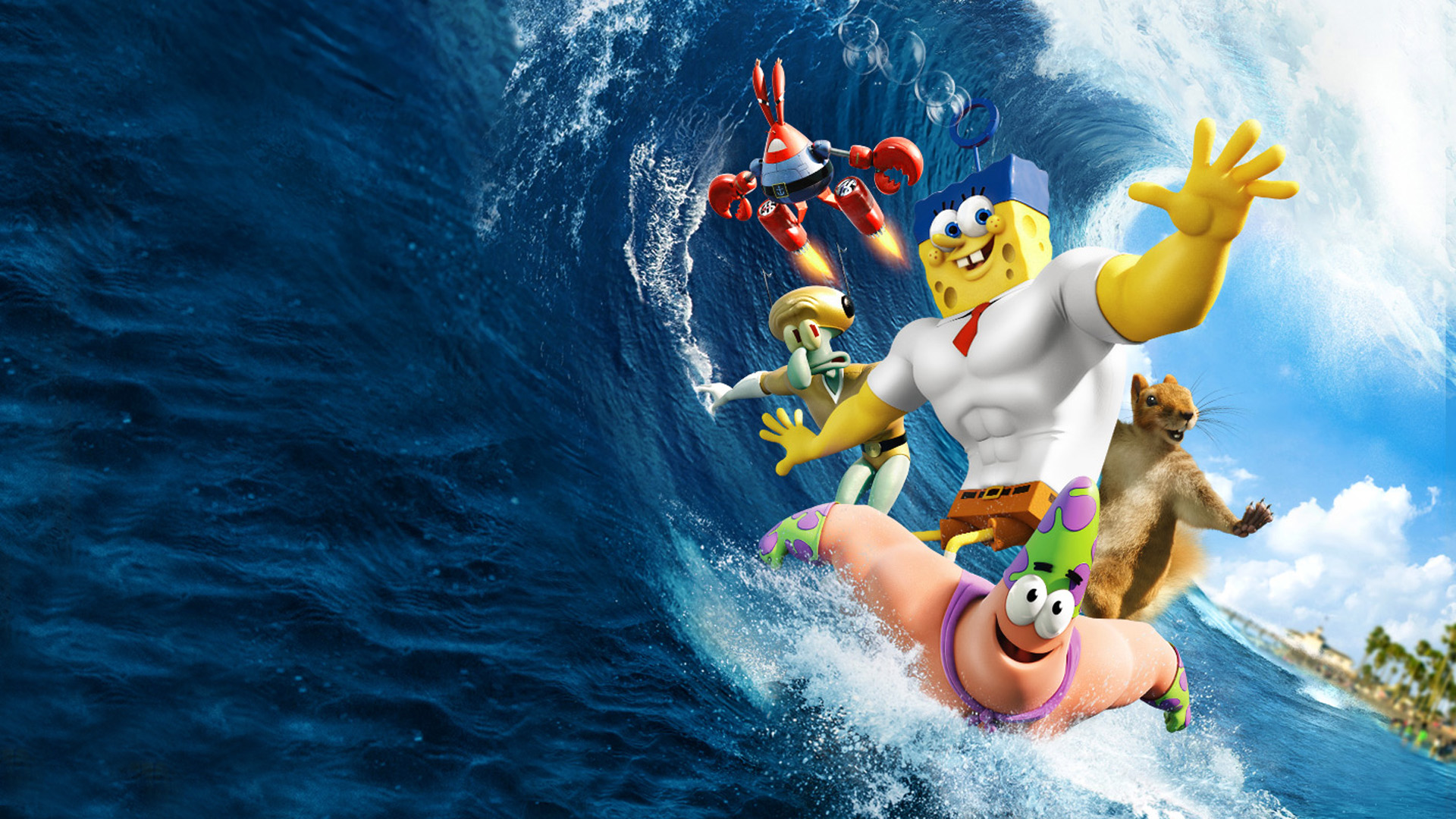 The Spongebob Movie 3d Wallpaper Choice