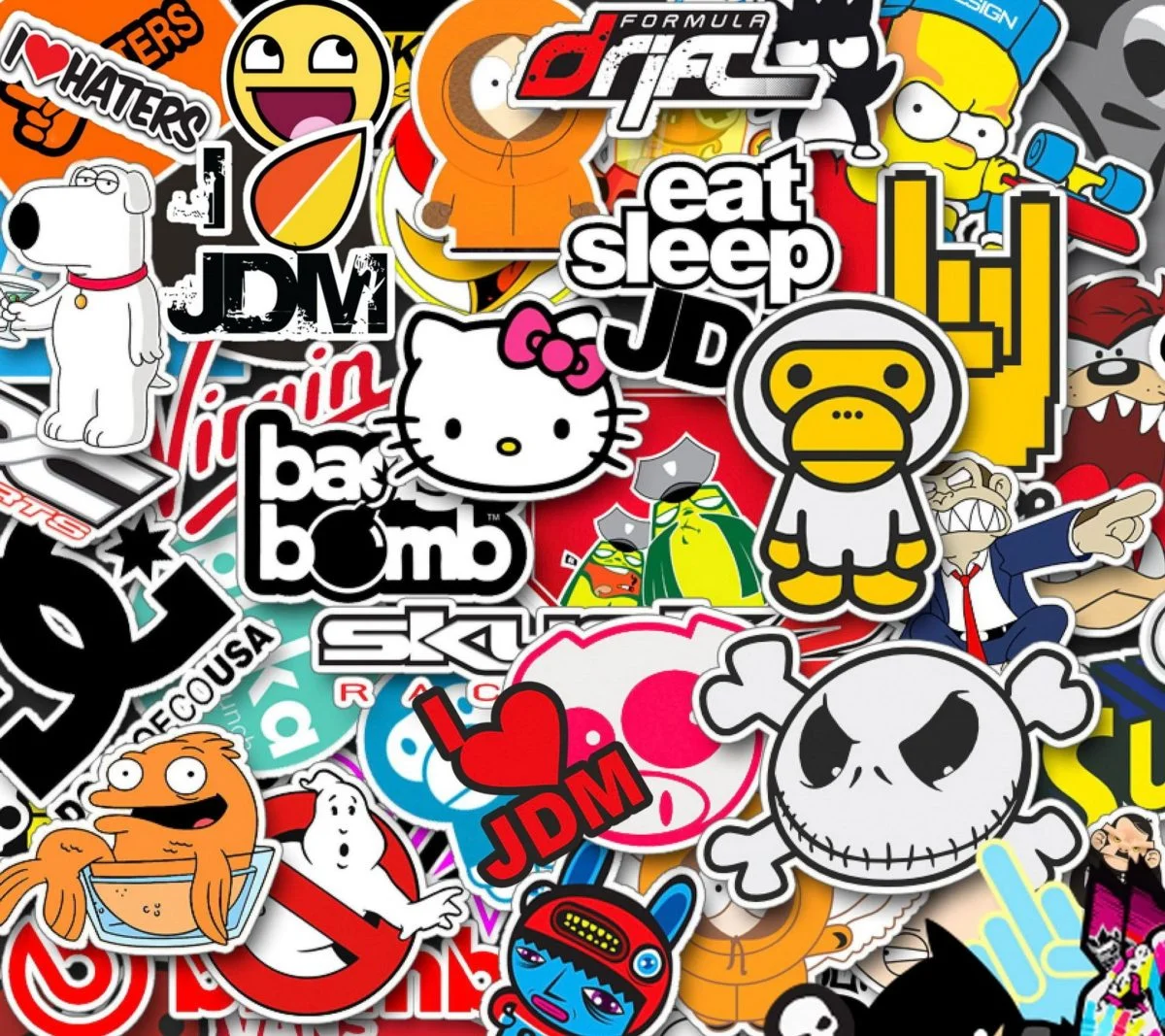 Sticker Bomb Wallpaper HD