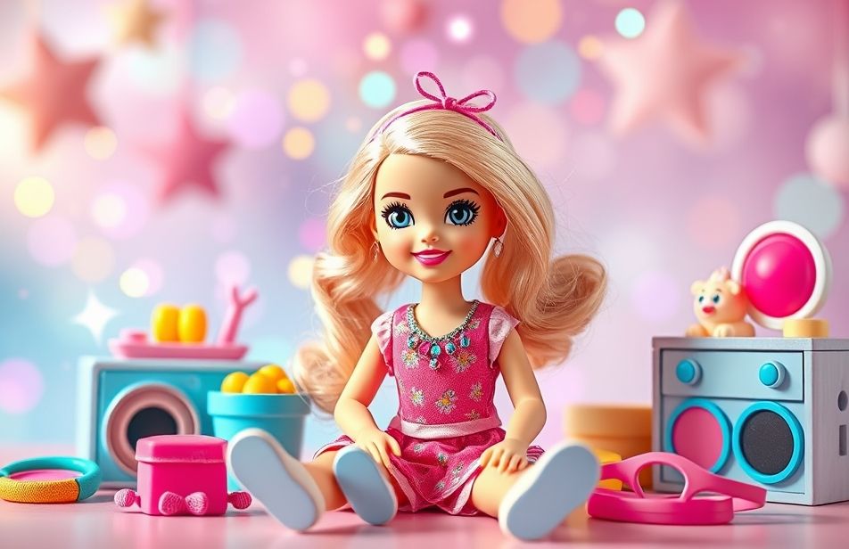 Cute Barbie Doll Wallpaper